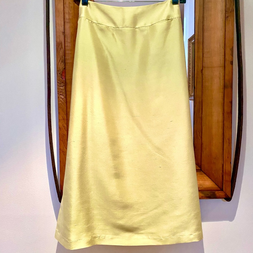 Stunning isda raw silk skirt